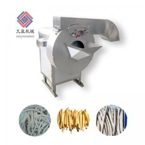 China Automatic Sweet Potato Chips Slicer Machine High Capacity 500~800KG/H supplier