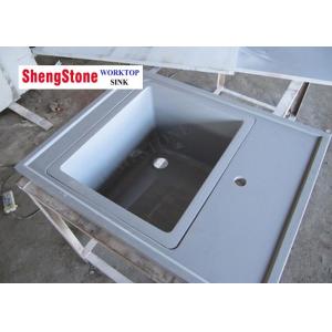 China Grey Marine Sink Epoxy Resin Lab Countertops For Chemical Laboratory supplier