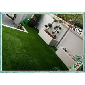 China SGS Landscaping Artificial Grass Carpet Roll With Monofil PE / Curly PPE Material supplier