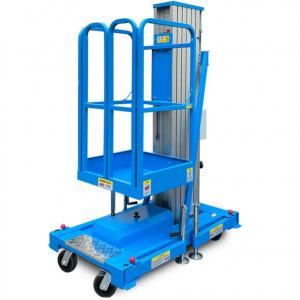 Aluminum Alloy Mobile Lifting Platform Electro Hydraulic CE Certificate