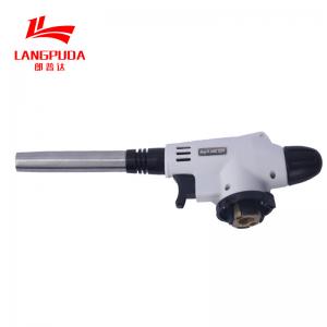 China Plastic Handle Stainless Steel Mouth BBQ Flame Gun supplier