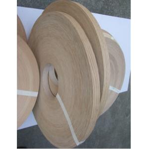 ISO9001 Wood Laminate Edge Banding 15MM Peel And Stick Wood Veneer Strips