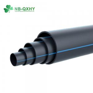 China 20mm to 355mm Customization PE100 SDR11 Water Supply Pipe Polyethylene Black HDPE Pipe supplier