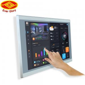 12.1 Inch Rugged Touch Screen Monitor 72% NTSC Color Gamut USB Interface 5ms