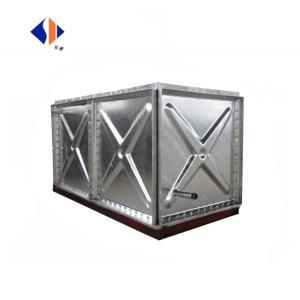 Large Size Pressed Steel Water Tank with Customized Color and B mm Range of 1106-3112