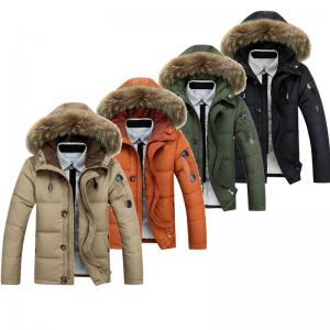 China Winter warmup outwear cotton down coats and jackets men stock supplier