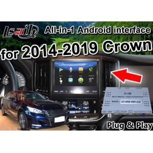 China Android Auto Interface/ GPS Navigation work on 2014-2019 Toyota Crown built Video Interface , phone mirror link , 2G RAM supplier
