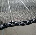 SUS201 Food Processing Herringbone Conveyor Belt Wire Mesh