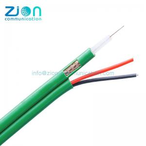 China KX6 2C ×0.50 Figure 8 Cable KX6 with 2 core power CCTV camera security cable supplier