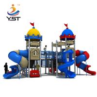 China 12cbm Combination Slide Plastic Playground Equipment Set For Children on sale