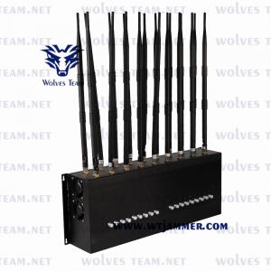 China 18 Antennas 30W 35W Powerful Signal Jammer GPS WIFI 5.8G 3G 4G 5G supplier