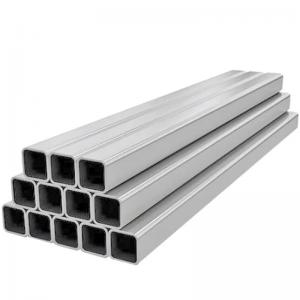 3*3 Sizes Hollow Rectangular Aluminum Pipe 6063 Alloy Aluminum Square Tube