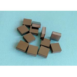 China Quarry Area Square PCD Blanks And Segment For Laterite Stone Cutting Saw supplier