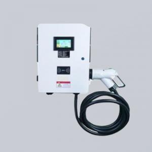 China High Power Smart Wall Mounted DC Fast Charger 21KW 50A Commercial supplier