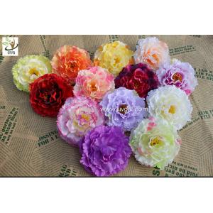 China UVG diy wedding decorations with colorful silk fabric penoy cheap artificial flowers FPN118 supplier