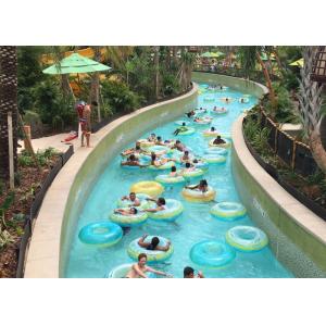 China Outdoor Water Park Lazy River Swimming Pool With Wave Making Machine supplier