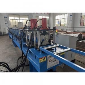 0.3mm-0.8mm Color Coated Roofing Tile Ridge Capping Roll Forming Machine