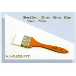Polyester PBT pure natural bristle Chinese bristle paint brush No.3028