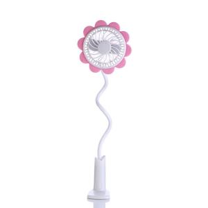 Clip fan rechargeable baby car clip fan mini clip on fan