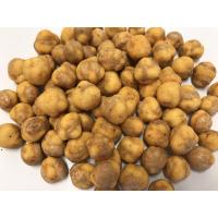 China BBQ Flavor Coated Roasted Chickpeas Snack , Spicy Dried Chickpeas Low Calorie on sale