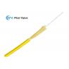 Yellow Simplex Fiber Optic Cable Single Mode Multimode PVC LSZH OFNP Jacket