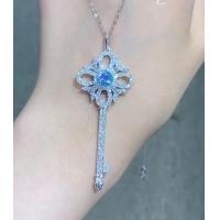 China IGI Lab Grown Diamond Jewelry Blue Round 18k White Gold Engagement 1.05 Carat on sale