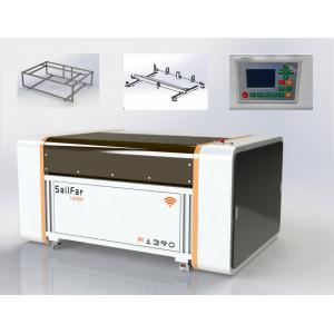 China 1390 Industrial Laser Cutting Machine With Water Chiller , Desktop Co2 Laser Cutter supplier