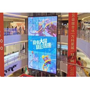 shopping mall Transparent Glass Wall , P3.9mm LED Screen Transparent