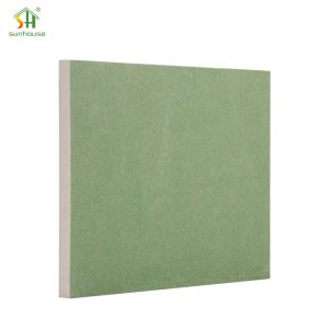 High Density Water Resistant Gypsum Plaster Board 9mm ‌4x8ft For Ceiling / Partition System