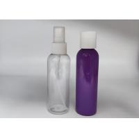 China 80ml Pet Cosmetic Packaging Bottle With Aloe Gel Will Press Pump on sale