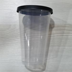 China 16 Oz 500 Cc Translucent PP Modern Cups Plastic Takeaway Coffee Cups Food Grade Plastic Water Cups plastic water cups supplier