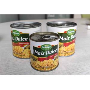 HALAL Sweet Flavor Canned Corn Kernels With 36 Months Shelf Life