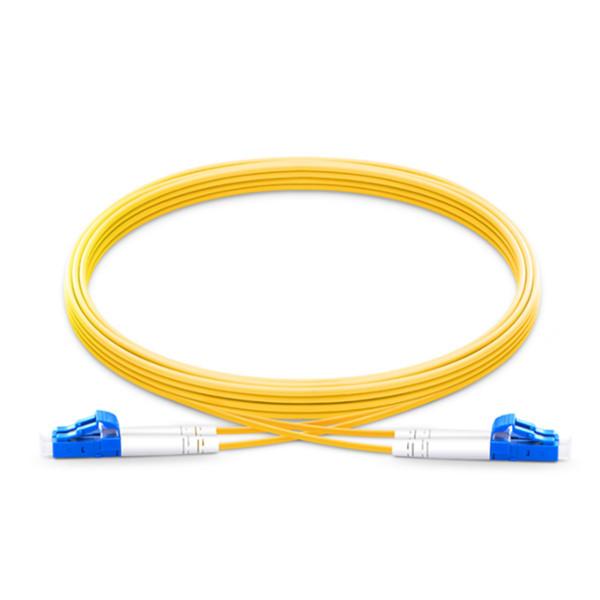 Customized Length Duplex Fiber Optic Patch Cord Lc Lc Single Mode 2.0mm 3.0mm