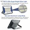 China 50000 Hours Working Time Solar Floodlight 100W with Remote Control LED IP67 Waterproof wholesale