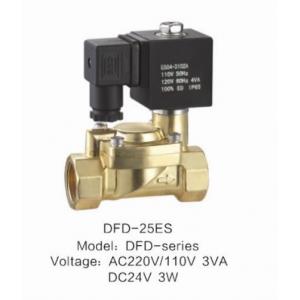 China 24VDC Low Power Air Valve Solenoid Slowly Heating Up With ES Coil supplier