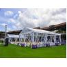 UV Resistant Wedding Event Tents With White Lining Curtain