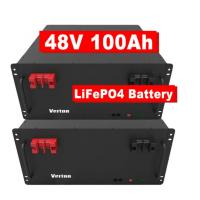 China Verton 3kw 5kw 10kw 15 kw Batterie Lithium 48v 300ah 200ah 100ah lifepo4 Solar batteries atz für Solarsp eicher system on sale