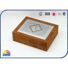 China Retro Style Biodegradable Hinged Lid Gift Box For Glass Bottle wholesale
