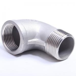 Stainless Steel Inner And Outer Wire Elbow 90 Degrees 304 Quarter Diameter Right Angle Thread Size Conversion 1.5 Inch