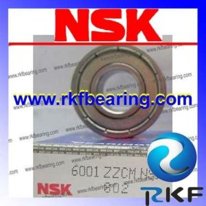 China P0, P6, P5, solos rodamientos profundos del surco de la fila NSK 6001ZZ de P4 Suecia con tamaño de diámetro interior de 12m m wholesale
