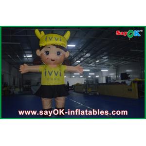 China Simulation 3D Design Inflatable Cartoon Characters Printing Logo For Outdoor supplier