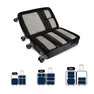 China Business Travel Organizer Bag 7 Pcs Cubes for large suitcase supplier