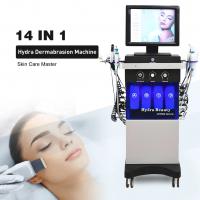 China 14 in 1 Hydro Hydra Microdermabrasion Facial Skin Care Machine with Max Output 250VA on sale