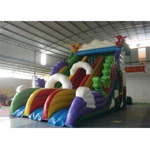 Dragon Trippo Commercial Inflatable Slide With Durable Plato PVC Tarpaulin