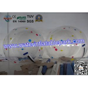 China Adults Giant  Inflatable Human Water Bubble Ball Rental  CE / UL / ROHS supplier
