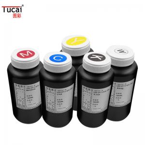China Low Smell Soft UV Printer Ink Strong Adhesion Ink Jet Ink For Konica Industrial Printhe supplier