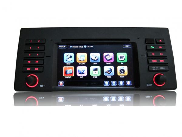 Custom Car TFT LCD Touch Screen DVD Bluetooth Player with GPS for BMW E39,E53