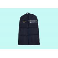 China Durable Non Woven Fabric Garment Bag for Men's Suit Storage , Dustproof Non Woven Fabric Bags on sale