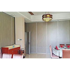 China Decorative Movable Restaurant Partition Wall , Modern Operable Partition System supplier