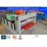 0.3MM - 0.7MM Corrugation Sheet Roll Forming Machine Line With PLC System